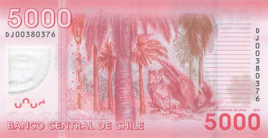5000 Pesos 2012